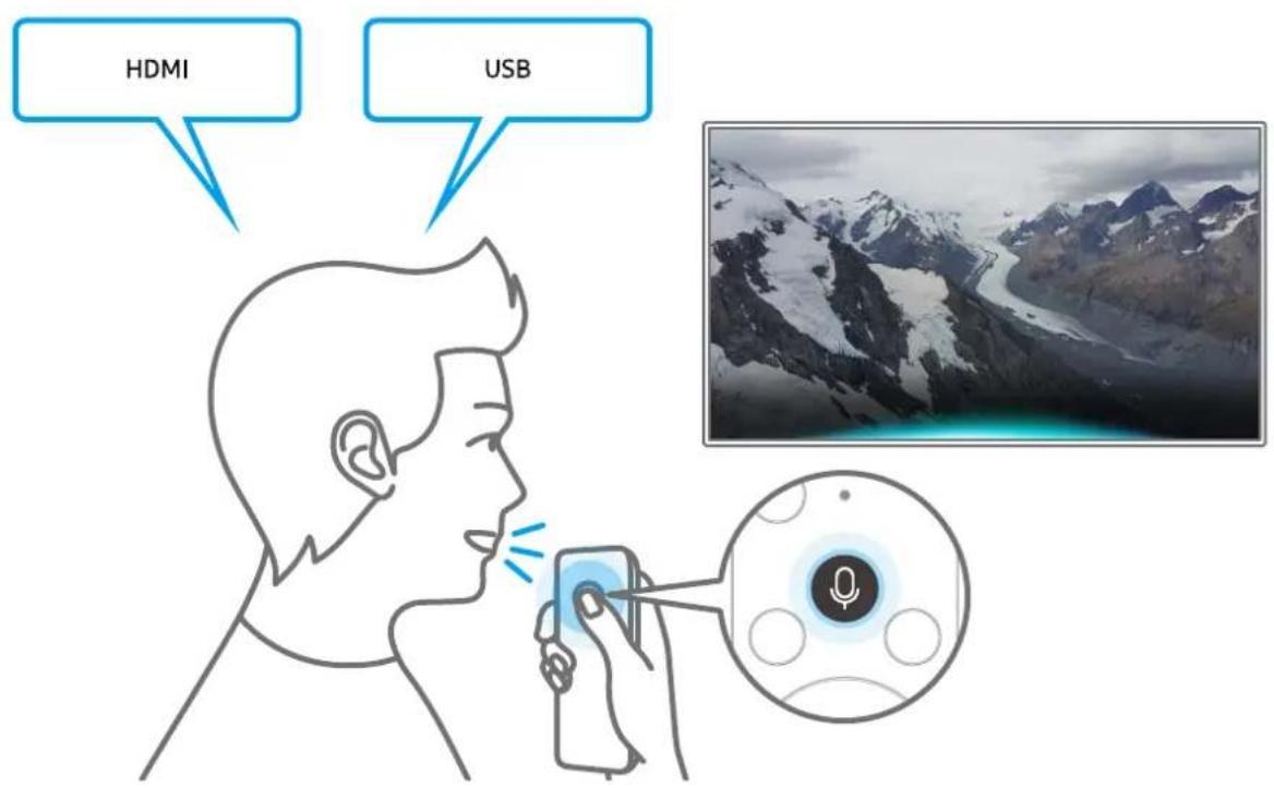 SAMSUNG UE40NU7190 - Spraakinteractie starten - 1
