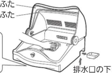 ふた ふた 排水口の下