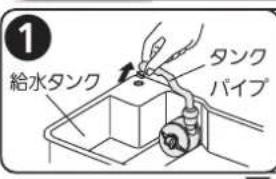 給水タンク タンク パイプ