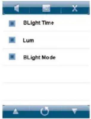 BLight Time Lum BLight Mode