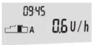 Accu-Chek D-TRONplus - Scrollbolus instellen - 1