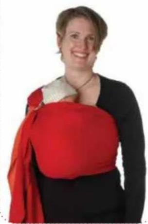 Babylonia BB-Sling - | RECHTOP | BABY'S BEENTJES IN DE BB-SLING - 1