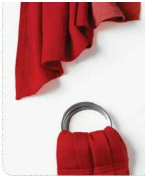 Babylonia BB-Sling - EERST DE STOF DOOR DE RINGEN - 4