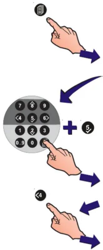 Notifier NF50 - DISPLAY MODE - Gebruikersoptie - 1