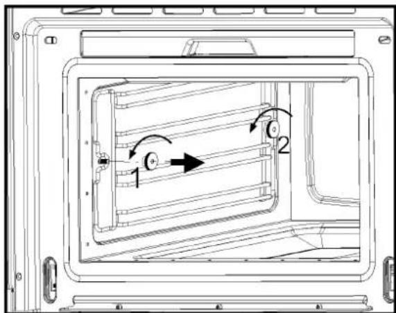 BERTAZZONI F45VAPCON - De geleiders verwijderen - 1