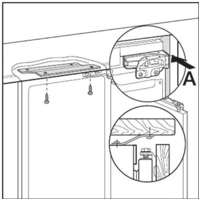 MIELE F 623 UI - Het onderbouwen van het apparaat - 1