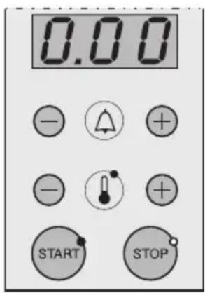 0.00 - △ + - !! START STOP