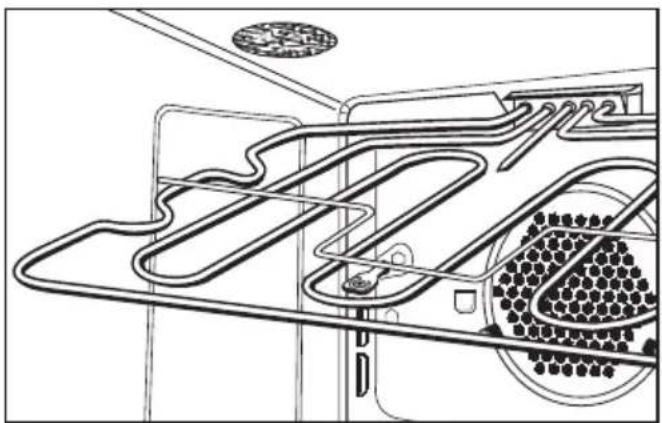 Imperial BML5464 - Bovenste verwarmingselement laten zakken - 2