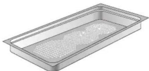 Imperial BDGL 4664 - stoomovenpannen, met gaten (1,5 l) - 1