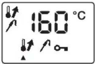 ↑ /↑ 160 °C ↓ ↑ / ↑ ○