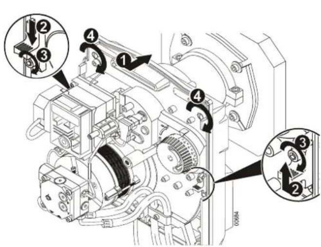 Oertli Elios OES 150 LE - Instelling voor gebruik / Olieaansluitingen en elektrische aansluitingen - 1
