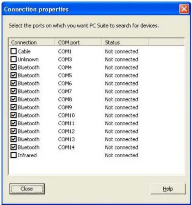 SITECOM CN-501 - Hoe een Bluetooth-verbinding wordt opgebouwd met de Nokia PC Suite voor Nokia 3650 - 5