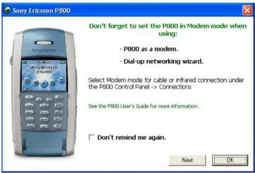 SITECOM CN-501 - Hoe wordt verbinding gemaakt met Ericsson P800 via een seriële poort - 18