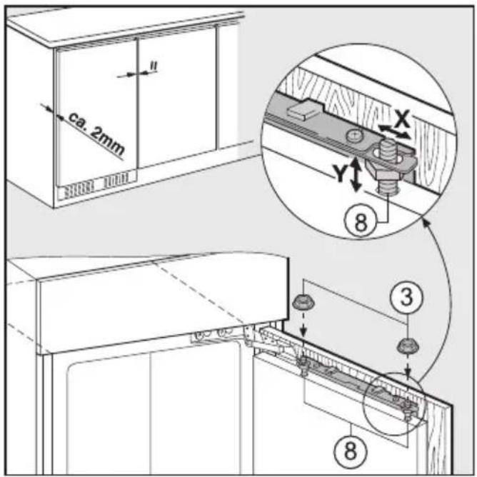 MIELE F 9552-1 I - Het inbouwen van het apparaat - 2