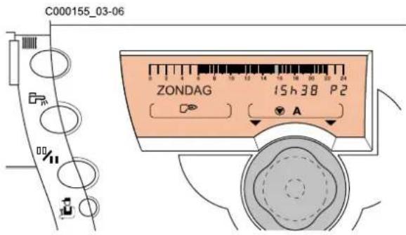 Oertli GSR140-35P - Toegankelijke toetsen als het luik geopend is - 1