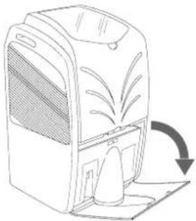 DELONGHI DE250E - A) Afvoer in de tank - 1