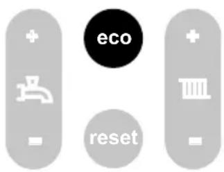 Atag i32S - ECO-functie warm water (alleen combiketel) - 1