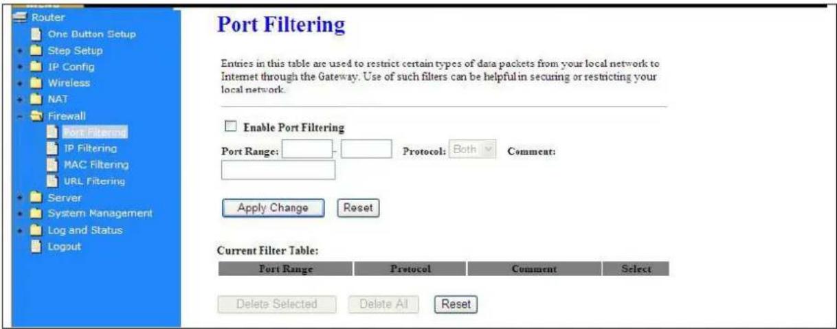 ZOLID Wireless-N - Poortfiltering - 1