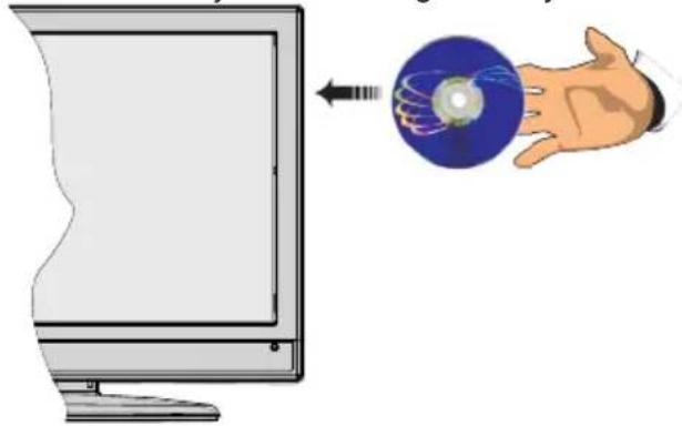 Finlux FLD2022BK12 - Hoe een DVD bekijken - 1