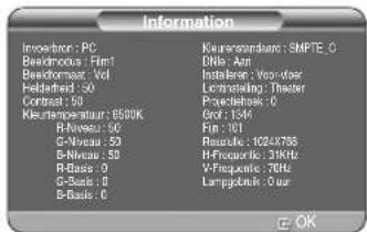 Information Invoetron : PC Beaktruous : Fim1 Beaktruous : Vol Heldhead : 50 Contrast : 50 KleTemperature: 0500K R-Niveau : 50 G-Niveau : 50 R-Basis : 0 G-Sasis : 0 R-Basis : 0 Kleuransandarin : SMPTE_0 DNls - Aan Insteller : Voxel-Steer Lcnembling : Theater Prochester : 0 Grif : 134 Fim : 101 Resistute : 1024788 H-Pressure: 3.9kHz V-Pressure: 7GHz Lamp/Slack: One OK