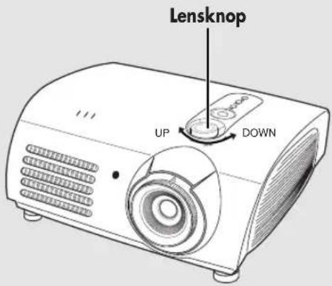 Lensknop UP DOWN