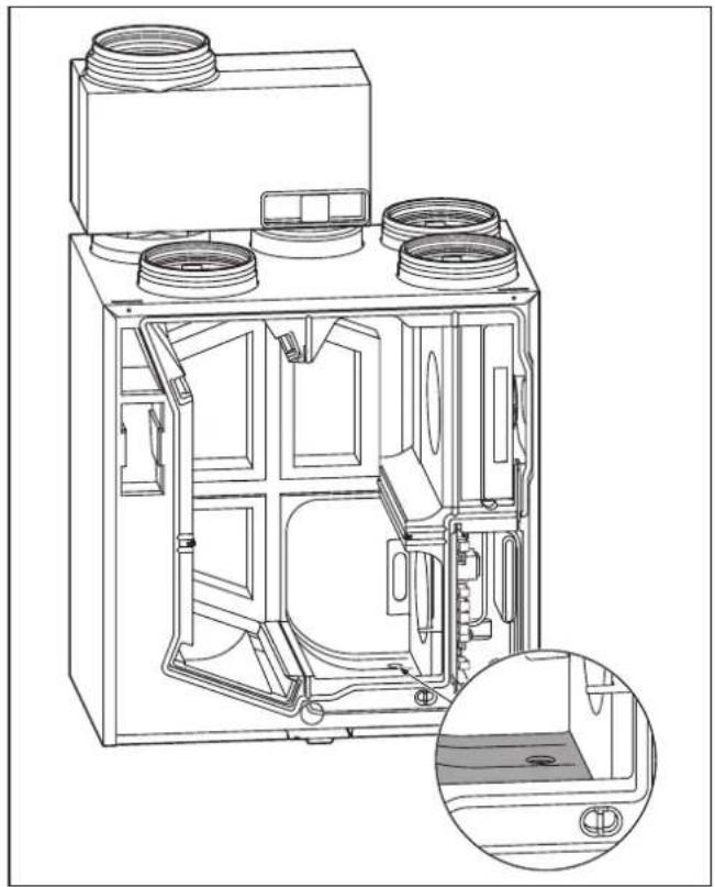 VAILLANT RecoVAIR VAR 350/3 - Attentie! - 2