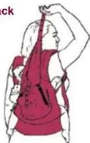 Ergobaby Draagzak - Directions for Standard Sleeping Hood, and Sport Sleeping Hood - 2