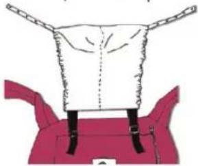 Ergobaby Draagzak - Directions for Standard Sleeping Hood, and Sport Sleeping Hood - 4
