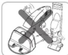 LG Hom-Bot VR9647PS - ! WAARSCHUWING - 2