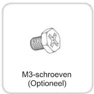 M3-schroeven (Optioneel)
