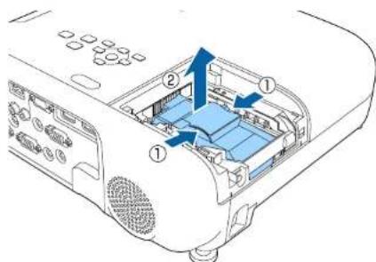 EPSON EB-X39 - Onderhoud projectorlamp - 2
