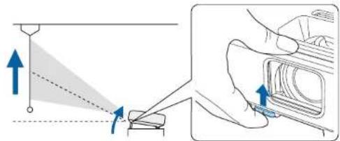 EPSON EB-X39 - De beeldhoogte aanpassen - 1