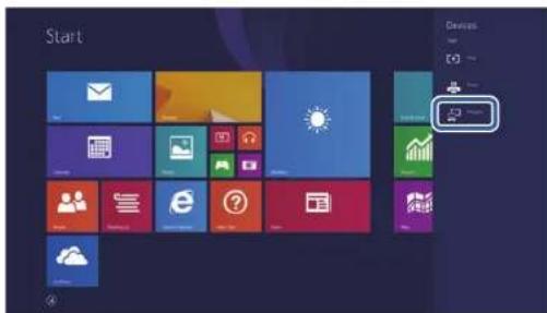 EPSON EB-X39 - Verbinden via Screen Mirroring in Windows 8.1 - 4