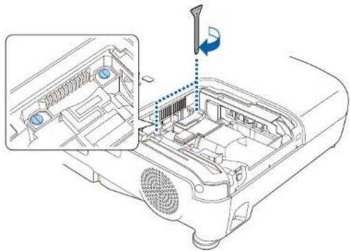 EPSON EB-W05 - Onderhoud projectorlamp - 1