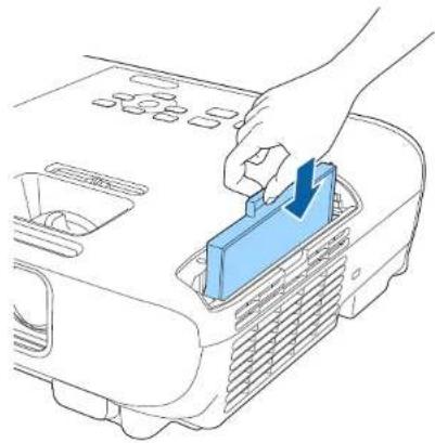 EPSON EB-W05 - Onderhoud van de luchtfilter en ventilatieopeningen - 1
