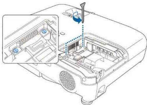 EPSON EB-W05 - Onderhoud projectorlamp - 1