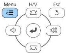 graph TD A["Menu"] --> B["H/V Mode"] B --> C["Esc Icon"] B --> D["Audio Signal"] B --> E["Audio Mask"] B --> F["Audio Spectrum"] B --> G["Audio Display"]