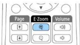 EPSON EB-W05 - In- en uitzoomen op beelden - 2