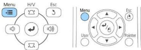 Menu H/V Esc User Pointer