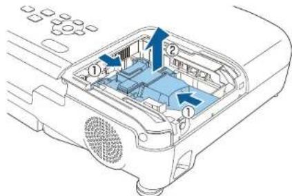 EPSON EB-W05 - Onderhoud projectorlamp - 2