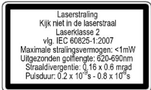 STANLEY TLM165si - Labeling - 2