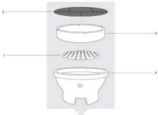 Arpe Kamado Grill AU21002 - 6 - 1