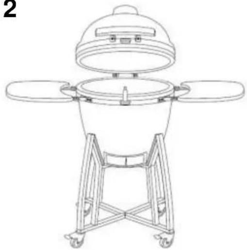 Arpe Kamado Grill AU21002 - 6 - 6