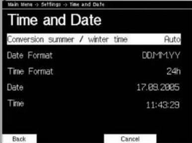 KETTLER Axiom - Menu bediening - 5