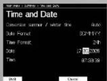 KETTLER Axiom - Menu bediening - 8