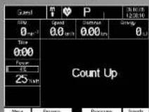 KETTLER Axiom - Menu bediening - 2