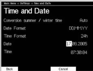 KETTLER Axiom - Menu bediening - 9