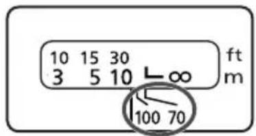 10 15 30 3 5 10 ∠∞ ft m 100 70