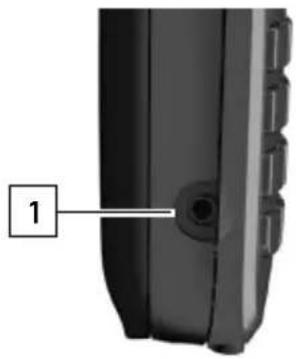 GIGASET S650 - Headset aansluiten - 1