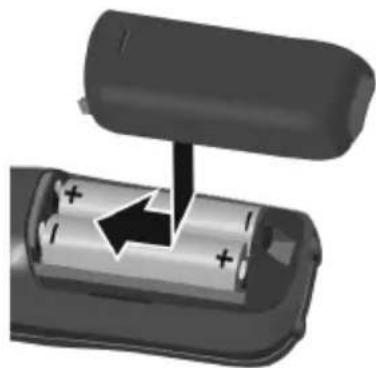 GIGASET S650 - Batterijen plaatsen - 3